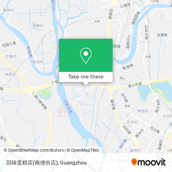 回味蛋糕店(南便街店) map