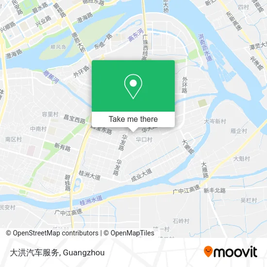 大洪汽车服务 map