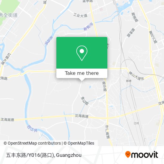五丰东路/Y016(路口) map