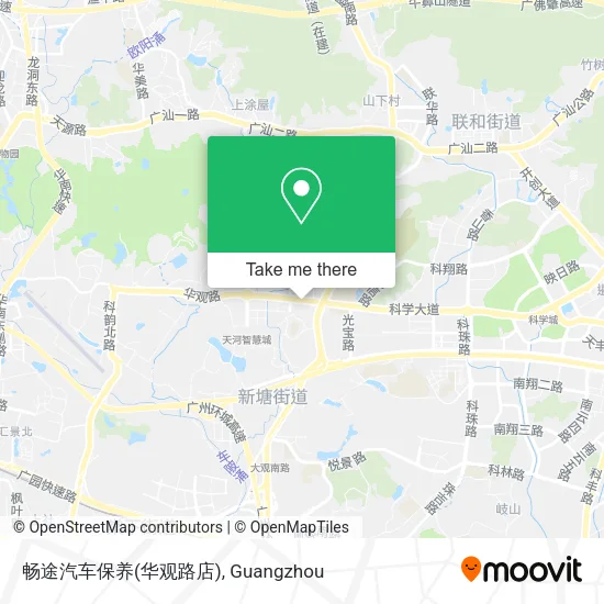 畅途汽车保养(华观路店) map