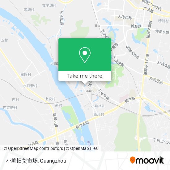 小塘旧货市场 map