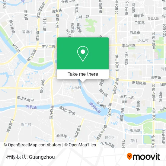 行政执法 map