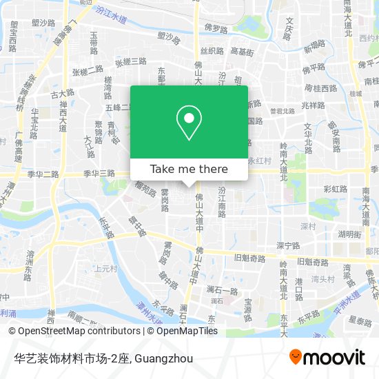 华艺装饰材料市场-2座 map