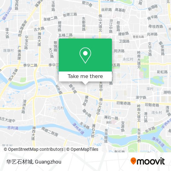 华艺石材城 map