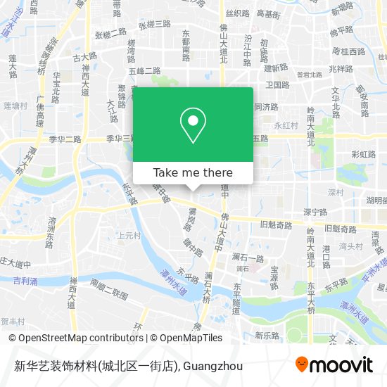 新华艺装饰材料(城北区一街店) map