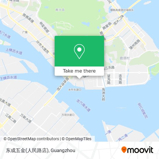 东成五金(人民路店) map