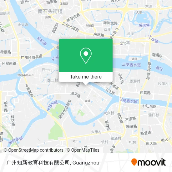广州知新教育科技有限公司 map