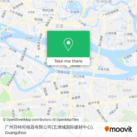 广州芬特司电器有限公司(五洲城国际建材中心) map