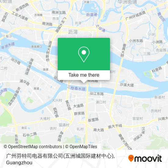 广州芬特司电器有限公司(五洲城国际建材中心) map