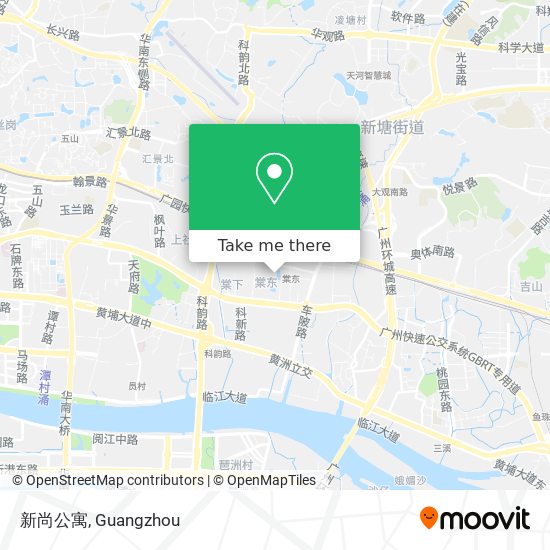 新尚公寓 map