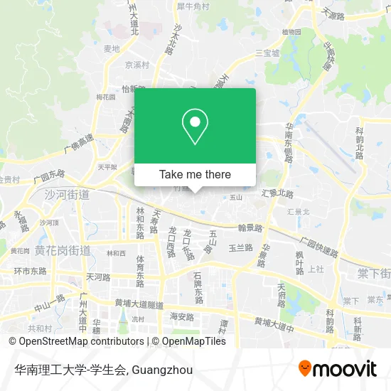 华南理工大学-学生会 map