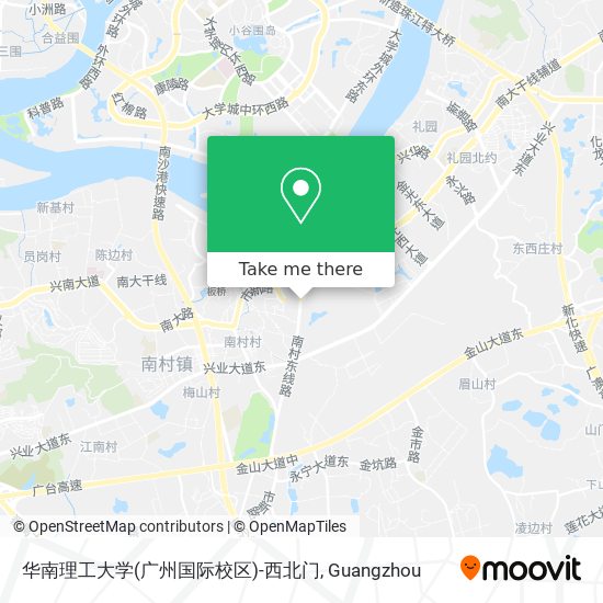 华南理工大学(广州国际校区)-西北门 map