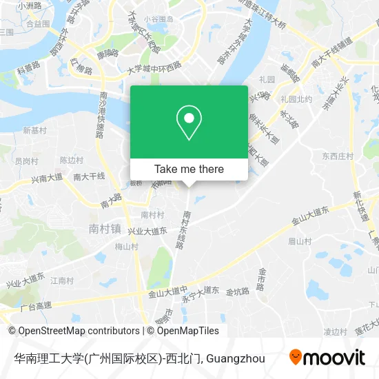 华南理工大学(广州国际校区)-西北门 map