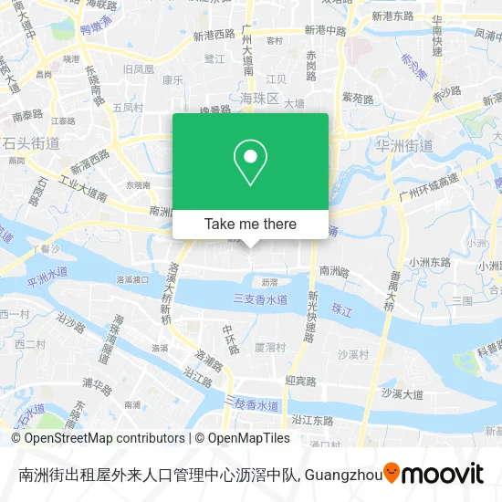 南洲街出租屋外来人口管理中心沥滘中队 map