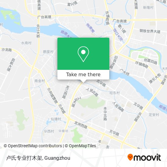 卢氏专业打木架 map
