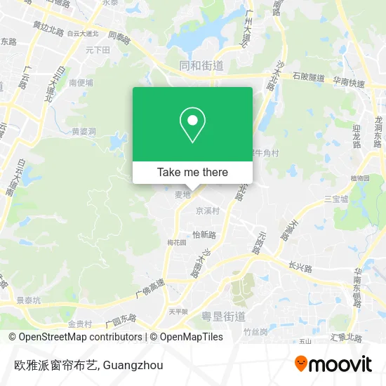 欧雅派窗帘布艺 map