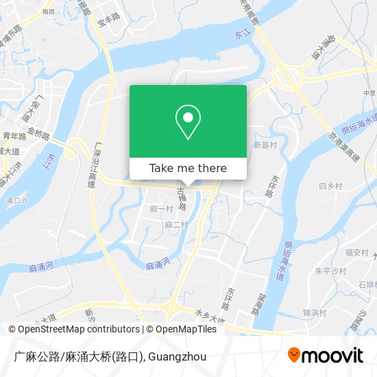 广麻公路/麻涌大桥(路口) map