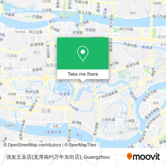 强发五金店(龙潭南约万年东街店) map