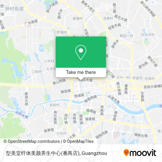 型美堂纤体美颜养生中心(番禺店) map