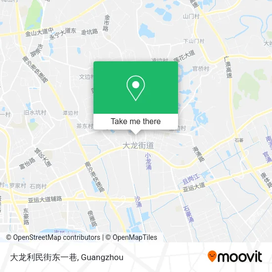 大龙利民街东一巷 map