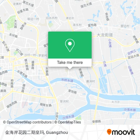 金海岸花园二期皇玛 map