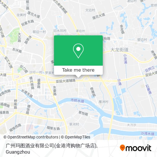 广州玛图酒业有限公司(金港湾购物广场店) map