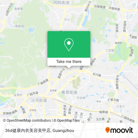 36d健康內衣美容美甲店 map