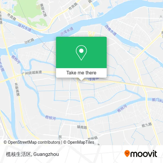榄核生活区 map