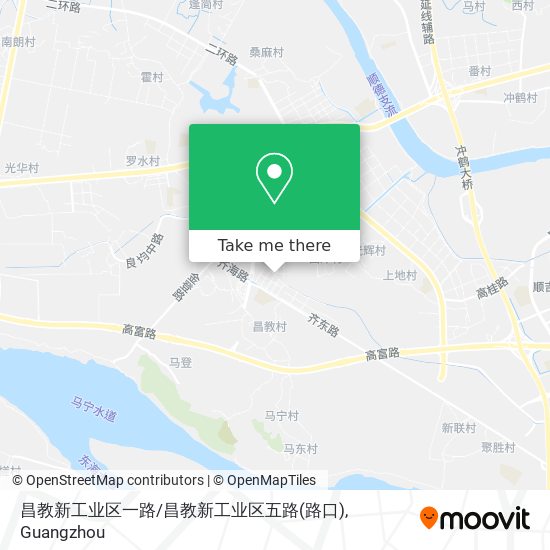 昌教新工业区一路/昌教新工业区五路(路口) map