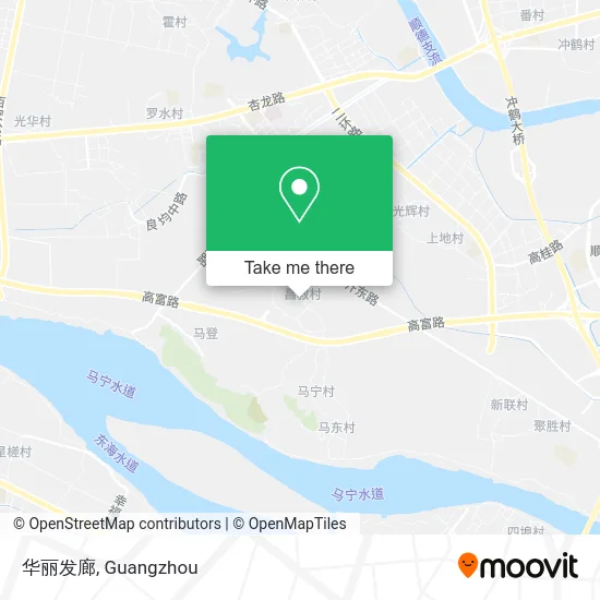 华丽发廊 map