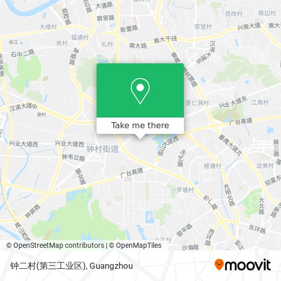 钟二村(第三工业区) map