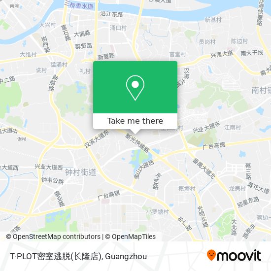 T·PLOT密室逃脱(长隆店) map