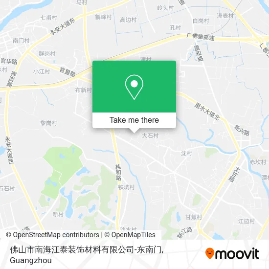 佛山市南海江泰装饰材料有限公司-东南门 map