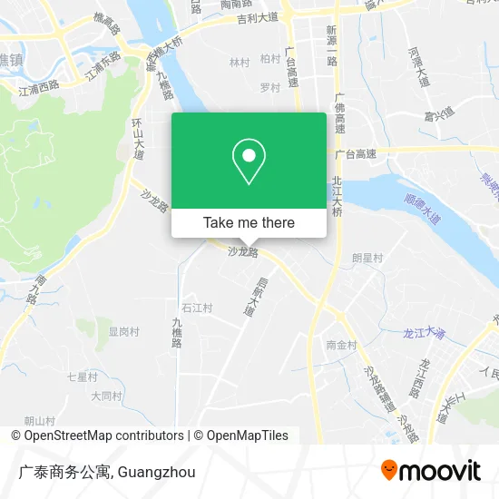 广泰商务公寓 map