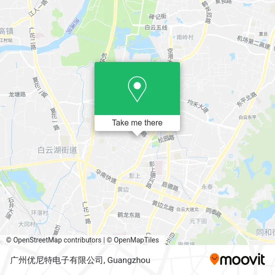 广州优尼特电子有限公司 map
