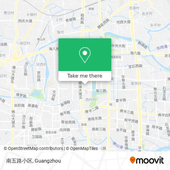 南五路小区 map