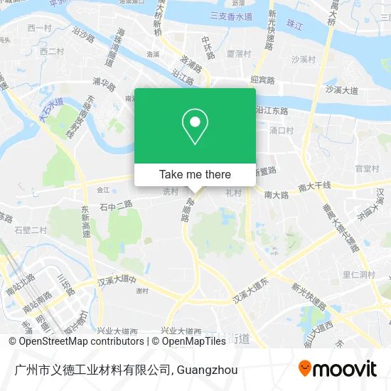 广州市义德工业材料有限公司 map