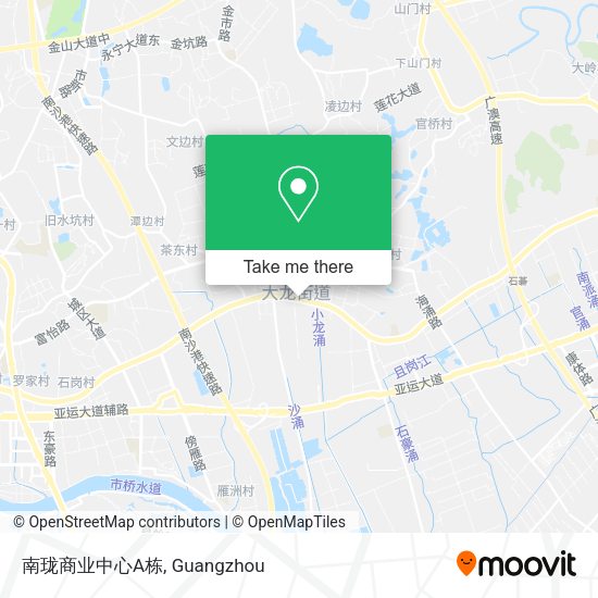 南珑商业中心A栋 map