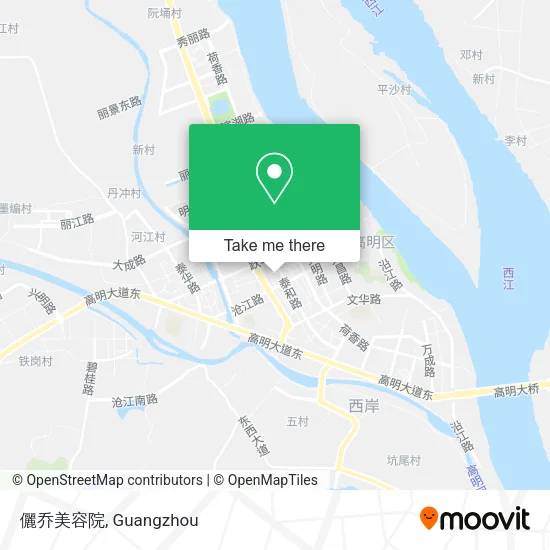 儷乔美容院 map