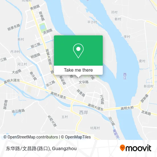 东华路/文昌路(路口) map