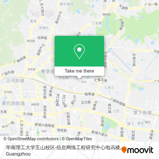 华南理工大学五山校区-信息网络工程研究中心电讯楼 map