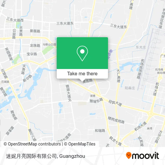 迷妮月亮国际有限公司 map