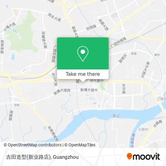 吉田造型(新业路店) map