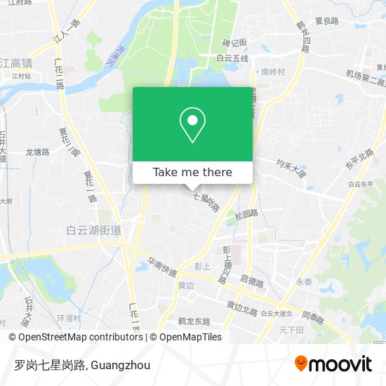 罗岗七星岗路 map