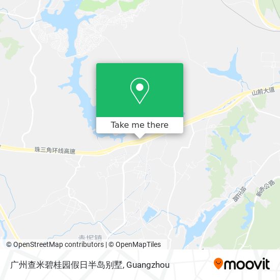 广州查米碧桂园假日半岛别墅 map