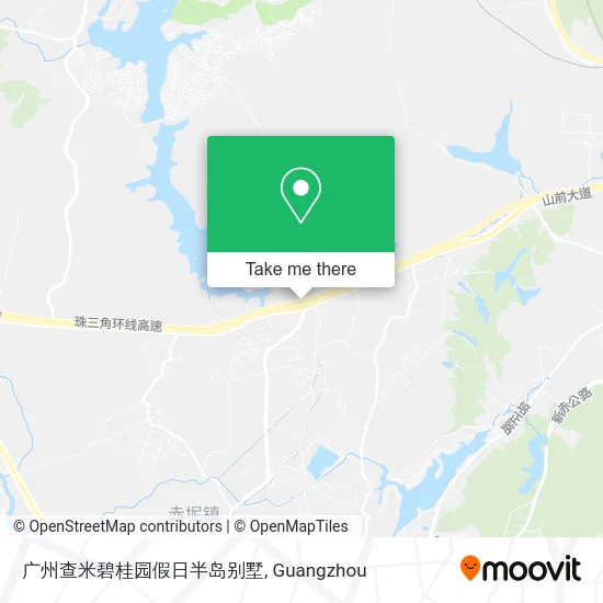 广州查米碧桂园假日半岛别墅 map