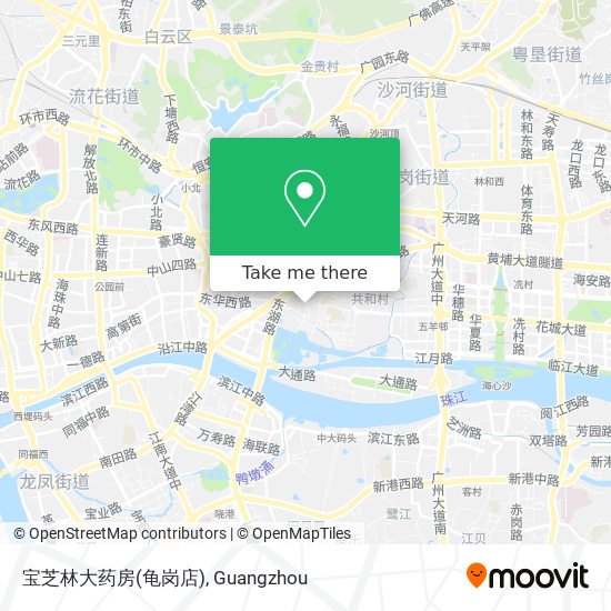 宝芝林大药房(龟岗店) map