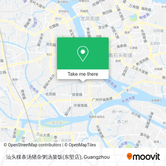汕头粿条汤猪杂粥汤菜饭(东塱店) map