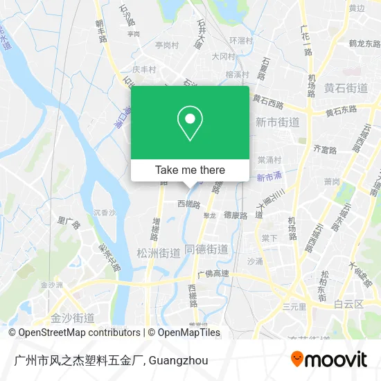 广州市风之杰塑料五金厂 map
