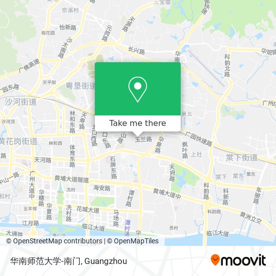 华南师范大学-南门 map